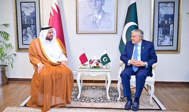 Qatar, Pakistan discuss Gaza, economic partnership