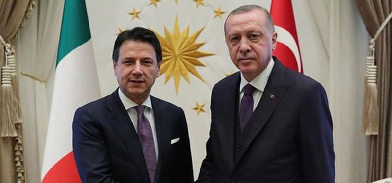 ERDOĞAN, CONTE HOLD PHONE CALL TO DISCUSS BILATERAL TIES
