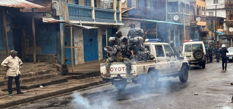 SIERRA LEONE DECLARES CURFEW FOLLOWING DEADLY PROTESTS