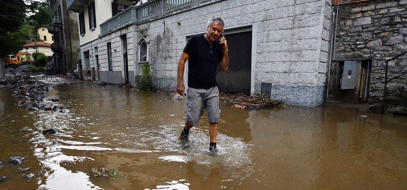 THUNDERSTORMS CAUSE FLOODING IN NORTHERN ITALY