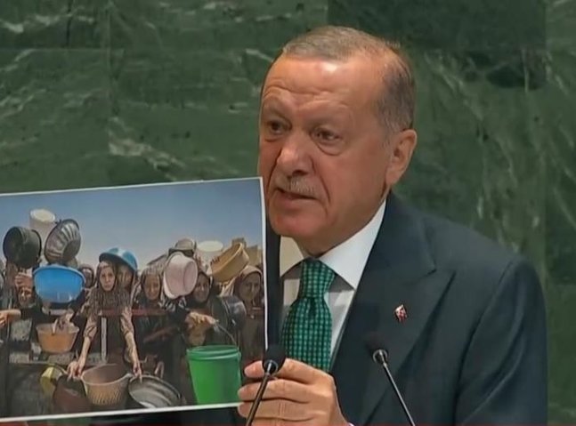 In UNGA speech, Erdoğan says Israel has killed one child every hour in Gaza for 23 months