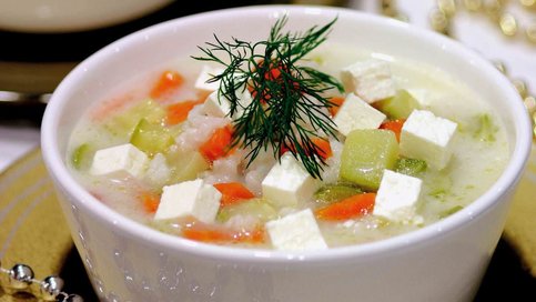 Beyaz Peynirli Kabak Çorbası Tarifi