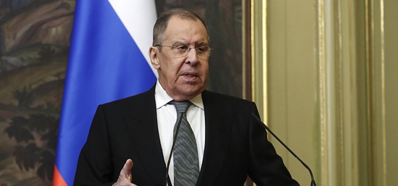 RUSSIAN FOREIGN MINISTER SAYS MOSCOW NEVER REFUSED TO NEGOTIATE WITH KYIV