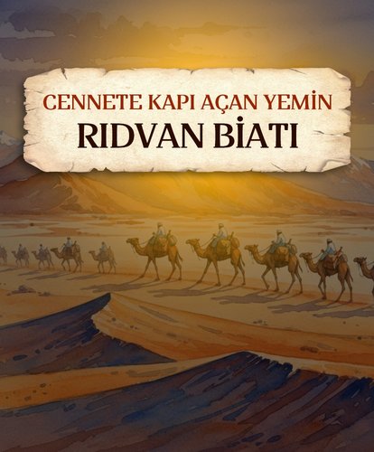 Cennete kapı açan yemin: Rıdvan biatı