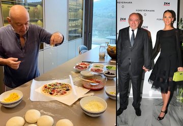Dikran Masisin pizza keyfi!