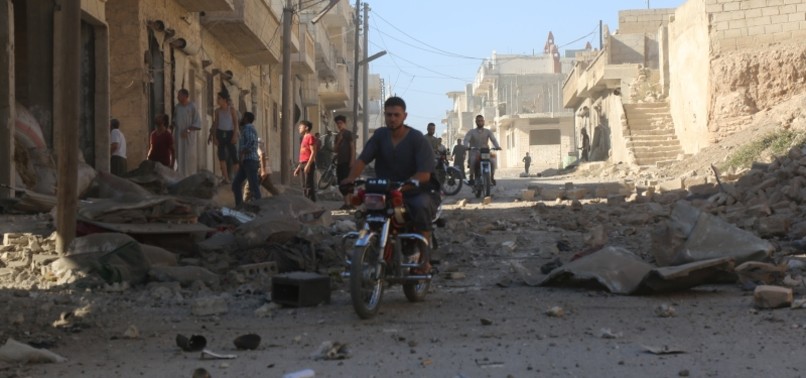 5 CIVILIANS KILLED AS RUSSIAN AND ASSAD REGIME JETS POUND SYRIAS IDLIB AFTER TEHRAN SUMMIT