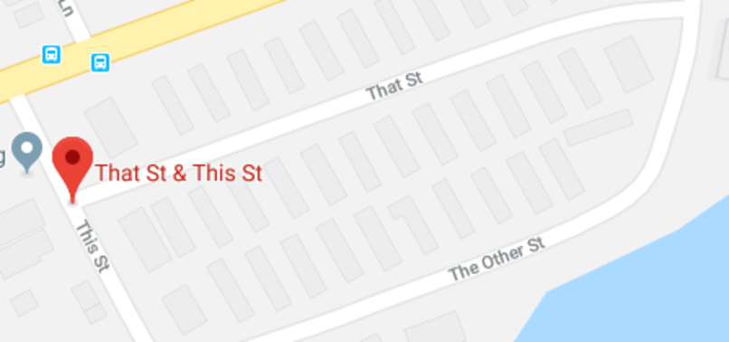 CANADIAN TOWN RUNS OUT OF CREATIVE STREET NAMES