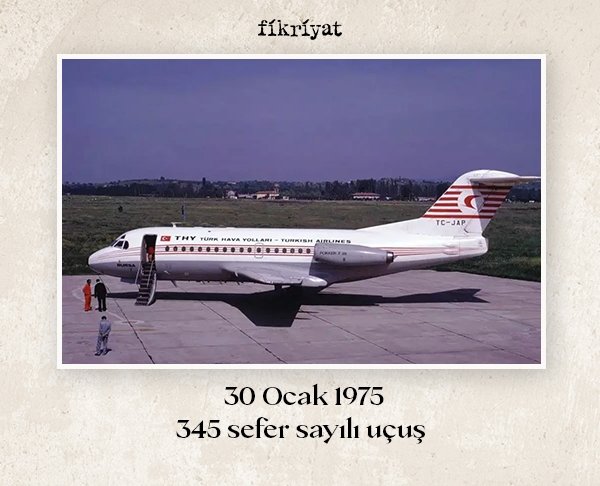 30 Ocak 1973 - 345 Sefer Sayılı Uçuş