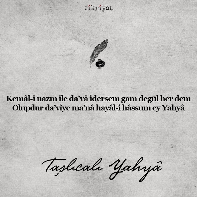 Taşlıcalı Yahya’nın şiirleri