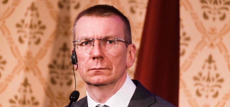 LATVIA CAUTIONS AGAINST GIVING IN TO RUSSIAN BLACKMAIL OVER UKRAINE