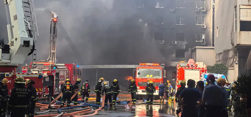 MASSIVE FIRE RIPS THROUGH SHOE FACTORY IN EASTERN CHINA, KILLING AT LEAST 28