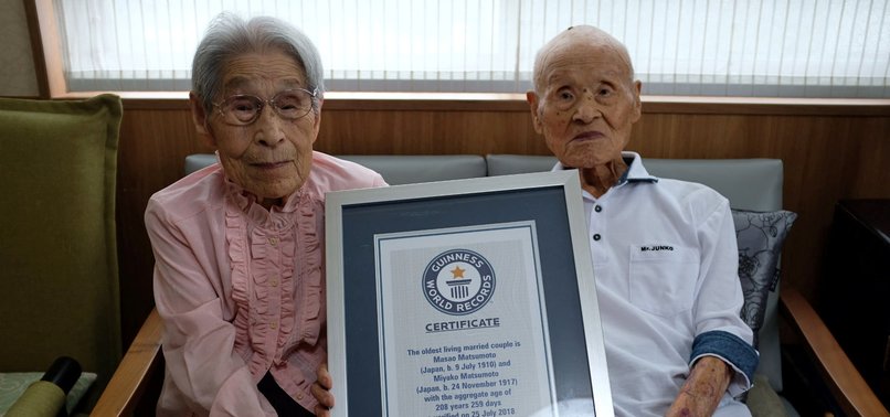 WORLD’S OLDEST LIVING MARRIED COUPLE IN JAPAN REVEAL THEIR SECRET: WIFES PATIENCE