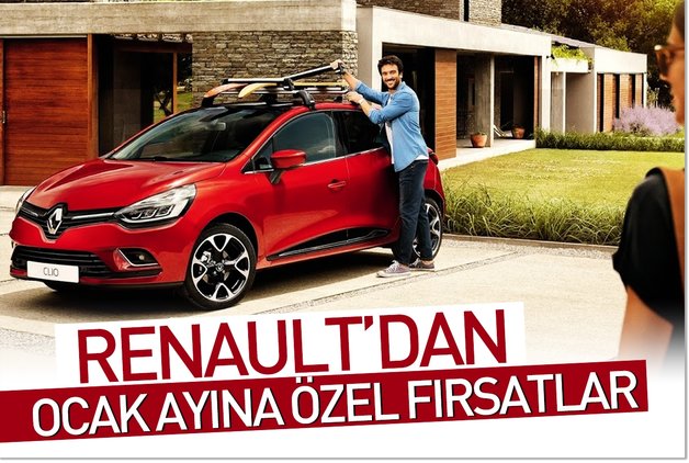 RENAULT’DAN OCAK AYINA ÖZEL FIRSATLAR
