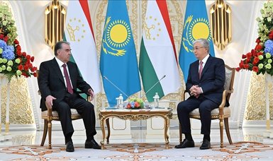 Tajik president visits Kazakhstan to boost bilateral relations