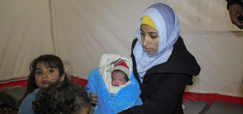 SYRIAN BABY BORN ON DAY OF EARTHQUAKE BRINGS MOTHER BACK TO LIFE