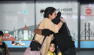 Evacuated from Sudan amid clashes, Turkish citizens begin to return home