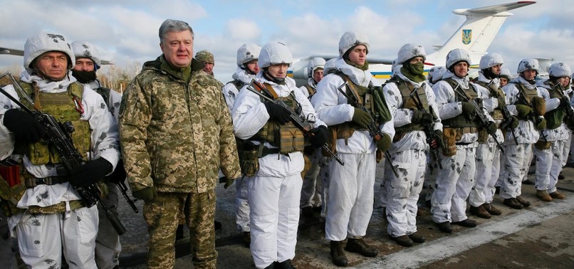 POROSHENKO ANNOUNCES END OF MARTIAL LAW IN UKRAINE