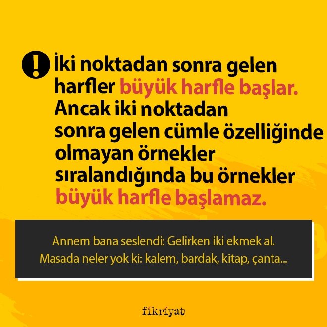 İki Nokta Kullanımı ve Görevleri