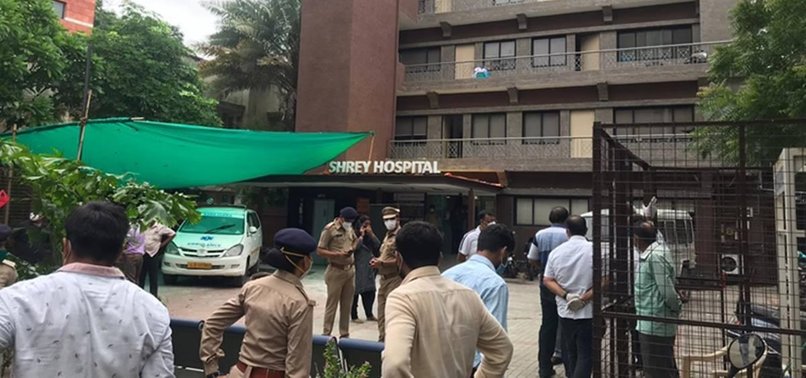 5 COVID-19 PATIENTS KILLED IN HOSPITAL FIRE IN INDIA