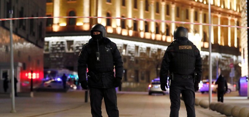 THREE RUSSIAN PEOPLE KILLED IN SHOOTING IN CENTRAL MOSCOW