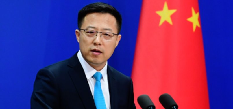 CHINA CALLS ON US TO STOP OFFICIAL EXCHANGES WITH TAIWAN
