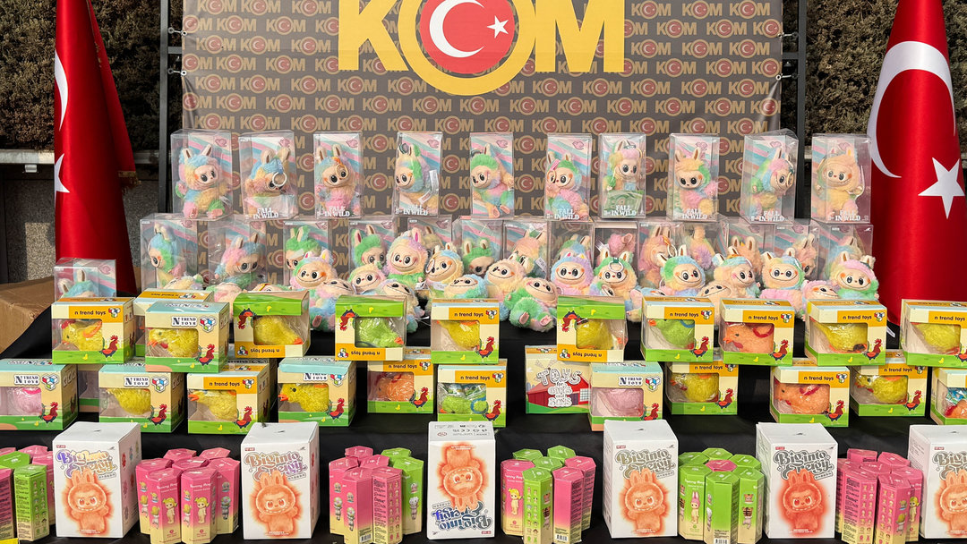 İSTANBUL’DA KAÇAK OYUNCAK OPERASYONU