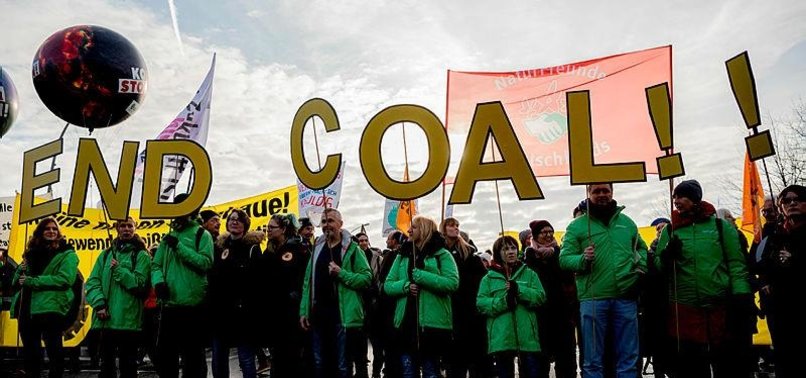 THOUSANDS MARCH IN GERMANY CALLING FOR END TO COAL POWER