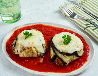 Fırında Patlıcan Bohçaları