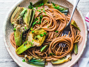 Enginarlı Tam Buğday Spagetti