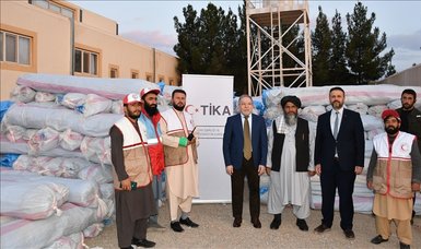 Turkish aid agency provides winter tents to 1,000 quake-affected families in Afghanistan