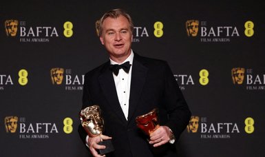 'Oppenheimer' wins best film at BAFTA Awards