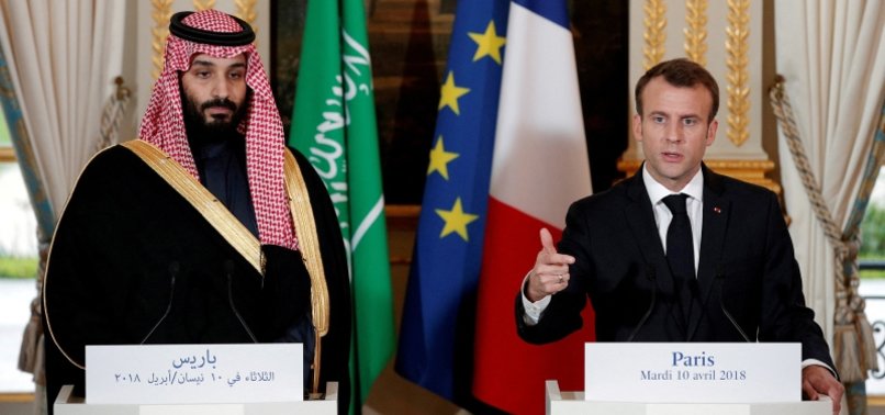 MACRON DEFIES RIGHTS CRITICISM TO HOST SAUDI STRONGMAN