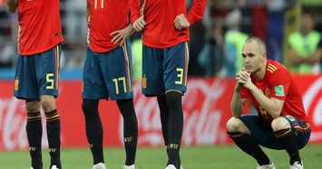 Iniesta confirms retirement from international football after Spain crash out