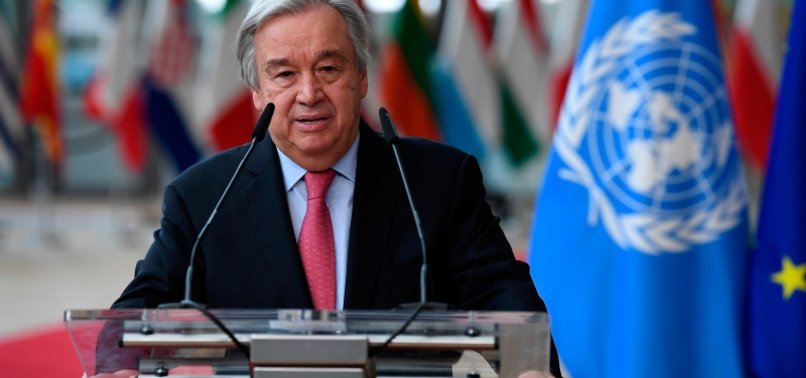 UN CHIEF: WORLD IS AT `PIVOTAL MOMENT AND MUST AVERT CRISES