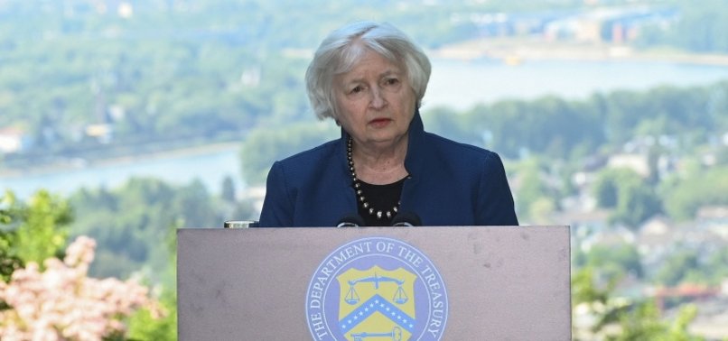 US RECESSION RISK LOW BUT EUROPE VULNERABLE: YELLEN