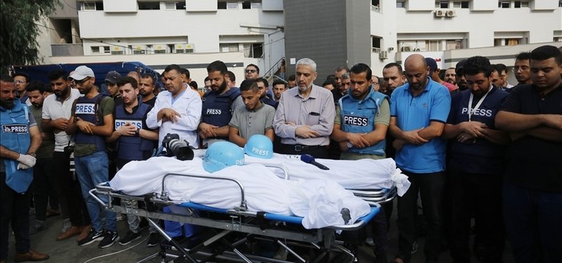 2 MORE JOURNALISTS KILLED IN ISRAELI ATTACKS IN GAZA, BRINGING TOLL TO 126 SINCE OCT. 7