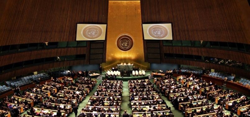 UN GENERAL ASSEMBLY CALLS FOR END TO ISRAELI OCCUPATION OF PALESTINIAN TERRITORIES WITHIN A YEAR