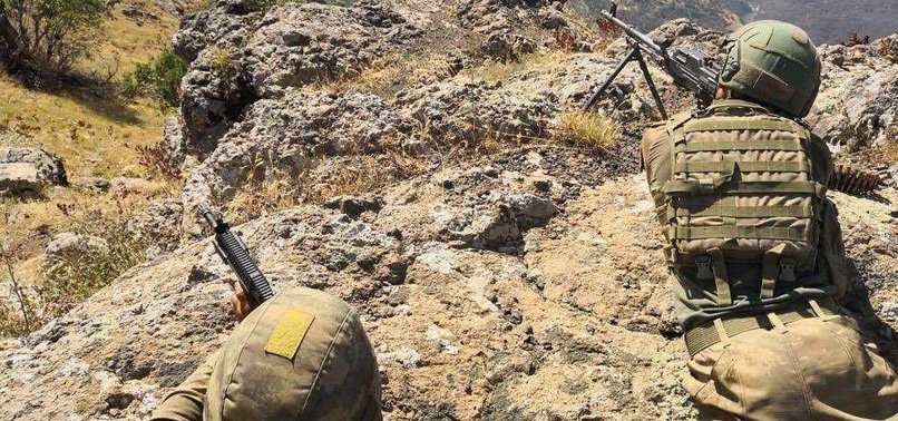 TURKISH FORCES ‘NEUTRALIZE’ 5 MORE PKK TERRORISTS IN NORTHERN IRAQ