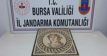 2,000-year-old mosaic seized in northwest Turkey’s Bursa