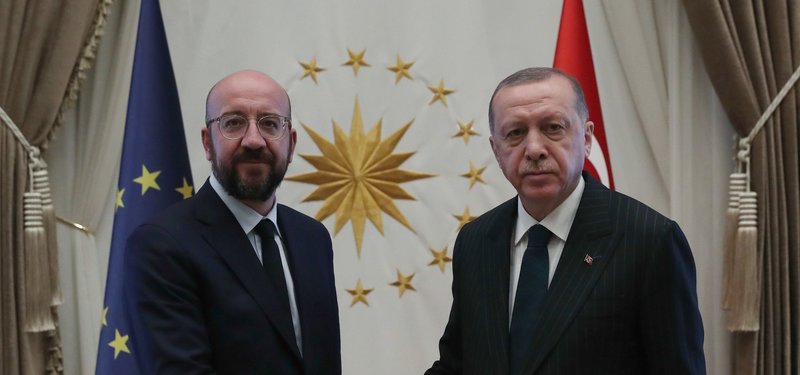 Top EU official, Turkish president discuss EU summit