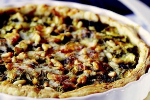 Milföy Hamurunda Kabaklı Tart