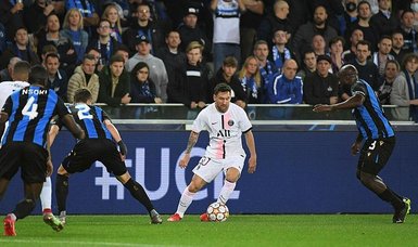 Messi's Paris St Germain disappoint in Brugge draw