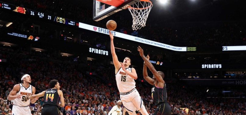 NUGGETS ELIMINATE SUNS BEHIND NIKOLA JOKICS TRIPLE-DOUBLE