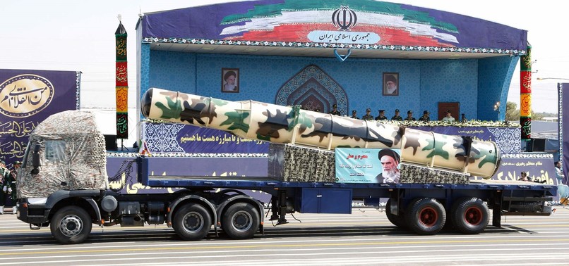 IRAN TESTS NEW MEDIUM-RANGE BALLISTIC MISSILE AFTER LATEST UNVEIL AT MILITARY PARADE