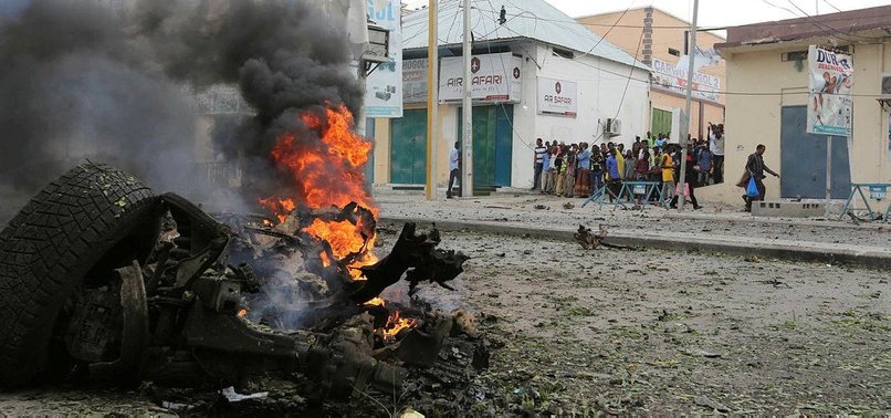 DOUBLE EXPLOSIONS KILL 4, INJURES DOZENS IN SOMALIA