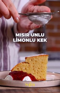 Mısır Unlu Limonlu Kek