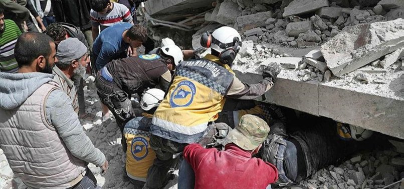 SYRIAN REGIME SHELLING KILLS 2 IN IDLIB: WHITE HELMETS