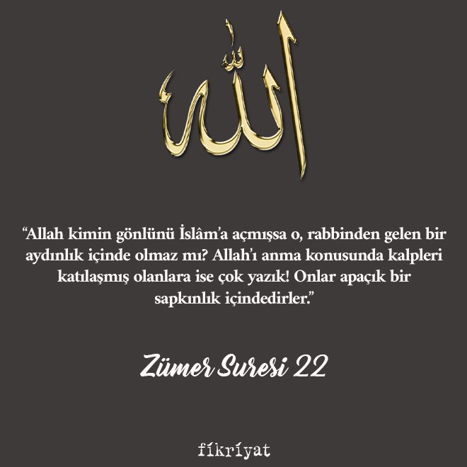 Zikir hakkında ayetler