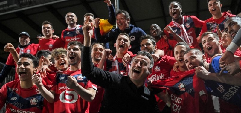 LILLE WIN FRENCH LIGUE 1 TITLE