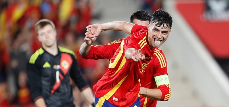 PEDRI DOUBLE AS SPAIN EASE TO 5-1 WIN OVER NORTHERN IRELAND